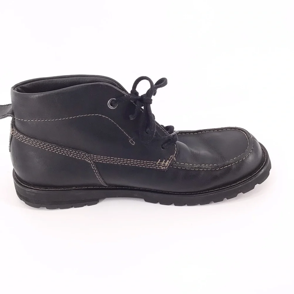 Timberland Baluster Chukka Boots Black Leather 56534 Men’s Size 9.5 M